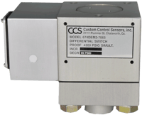 CCS Differential Pressure Switch, 674DE Series